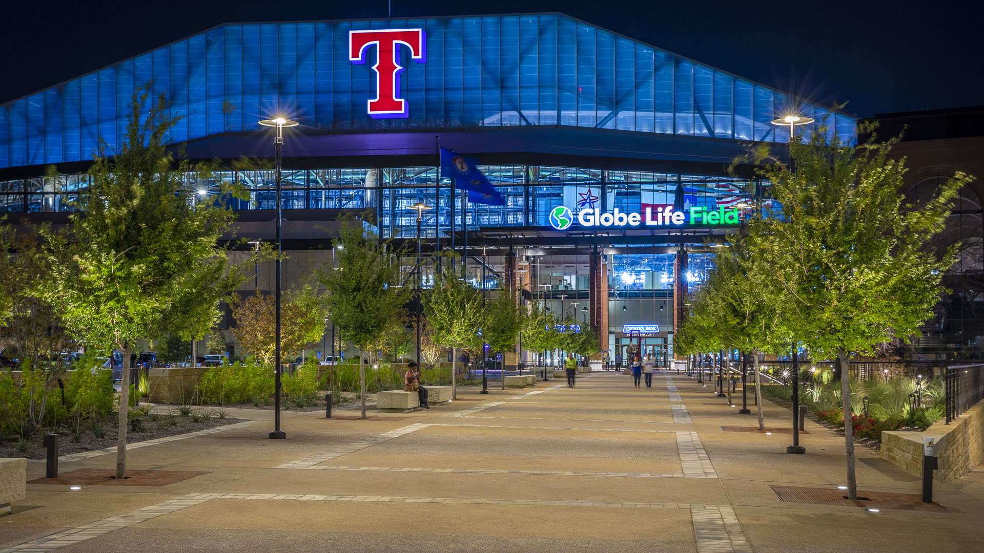Rangers Stadium Globe Life Field - Jonnu Singleton-7161