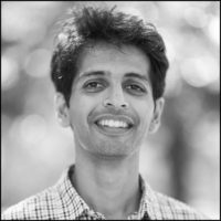 raj mankad headshot bw