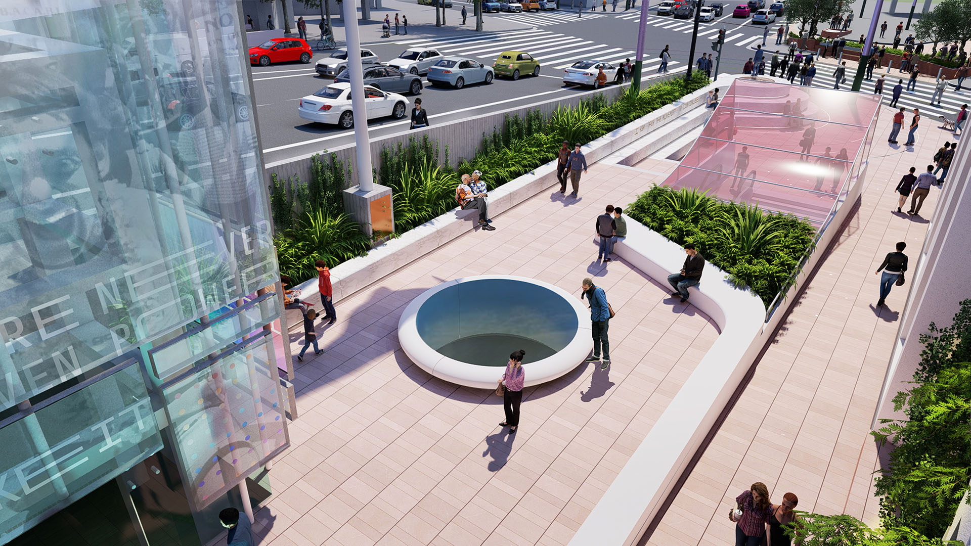 The Memorial at Harvey Milk Plaza SWA Group