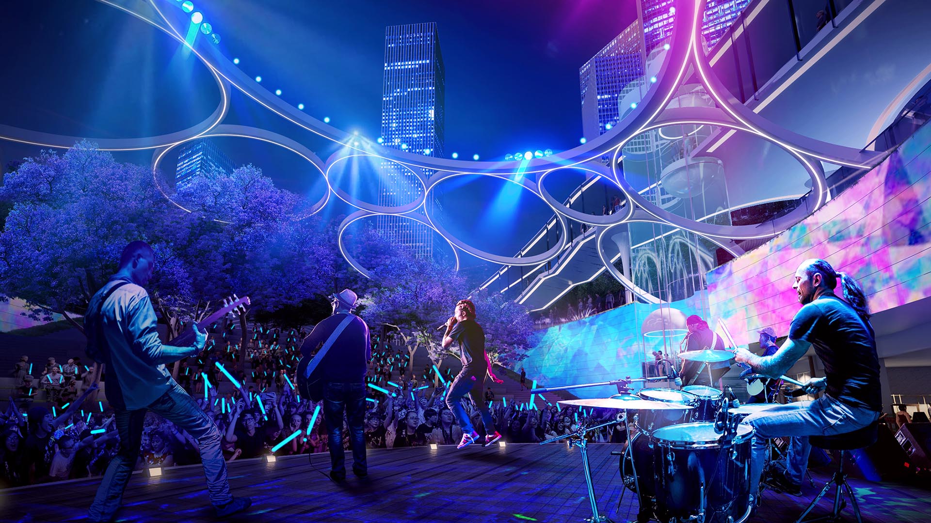 Dongguan Central Park and Green Axis 14_Outdoor Opera