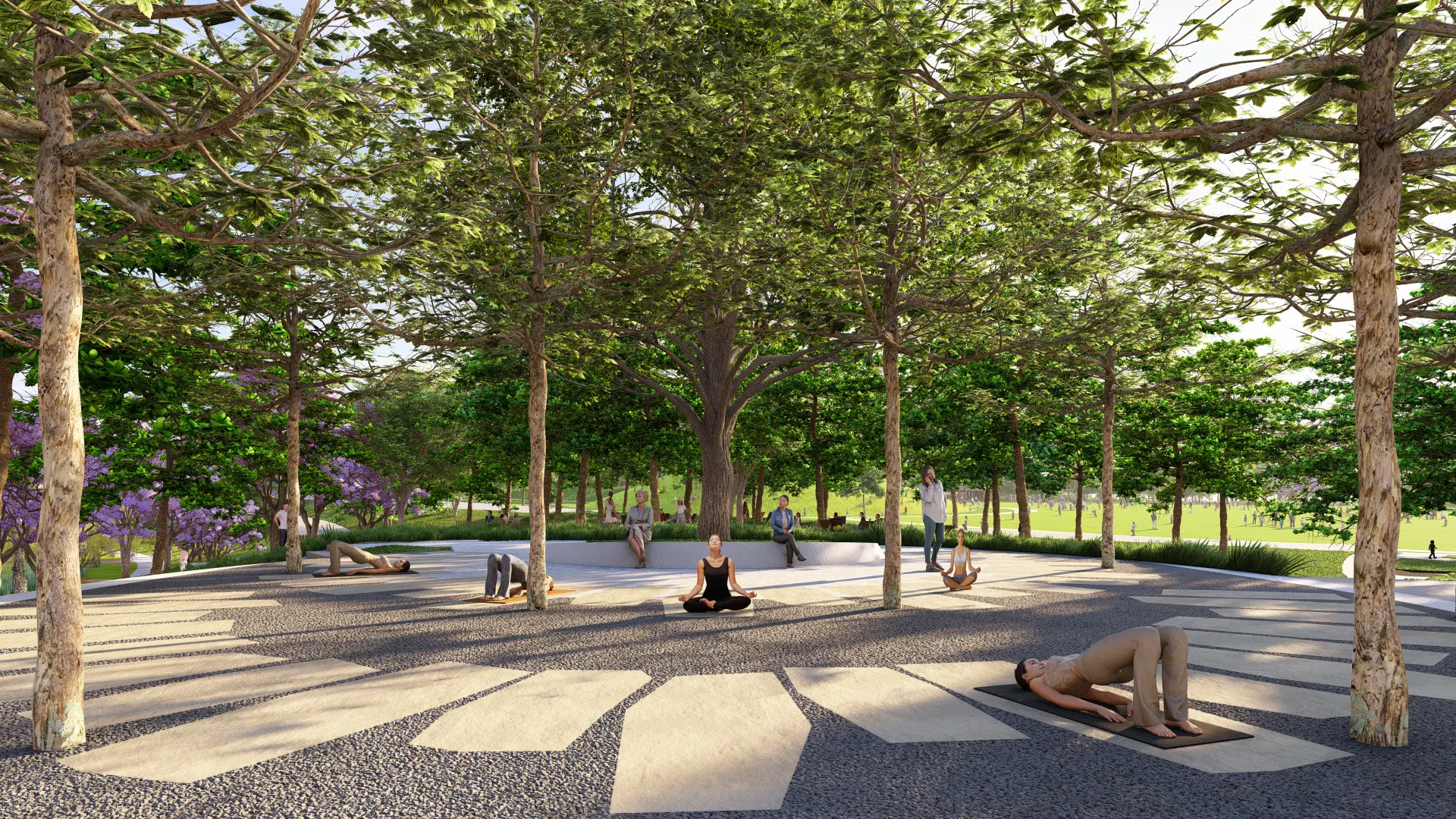 Great Park Irvine_oak park yoga
