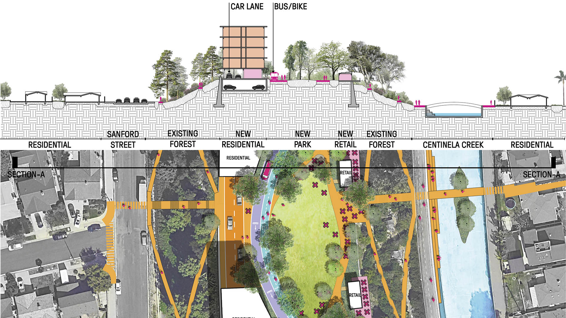 section after