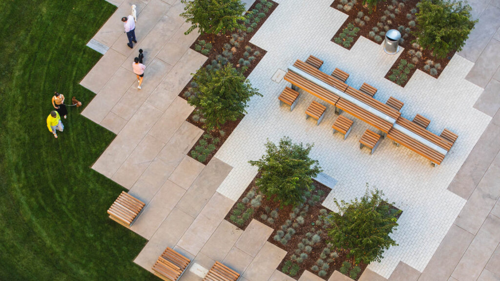 Stitching together San Jose:  Louis Pellier Park opens to the public