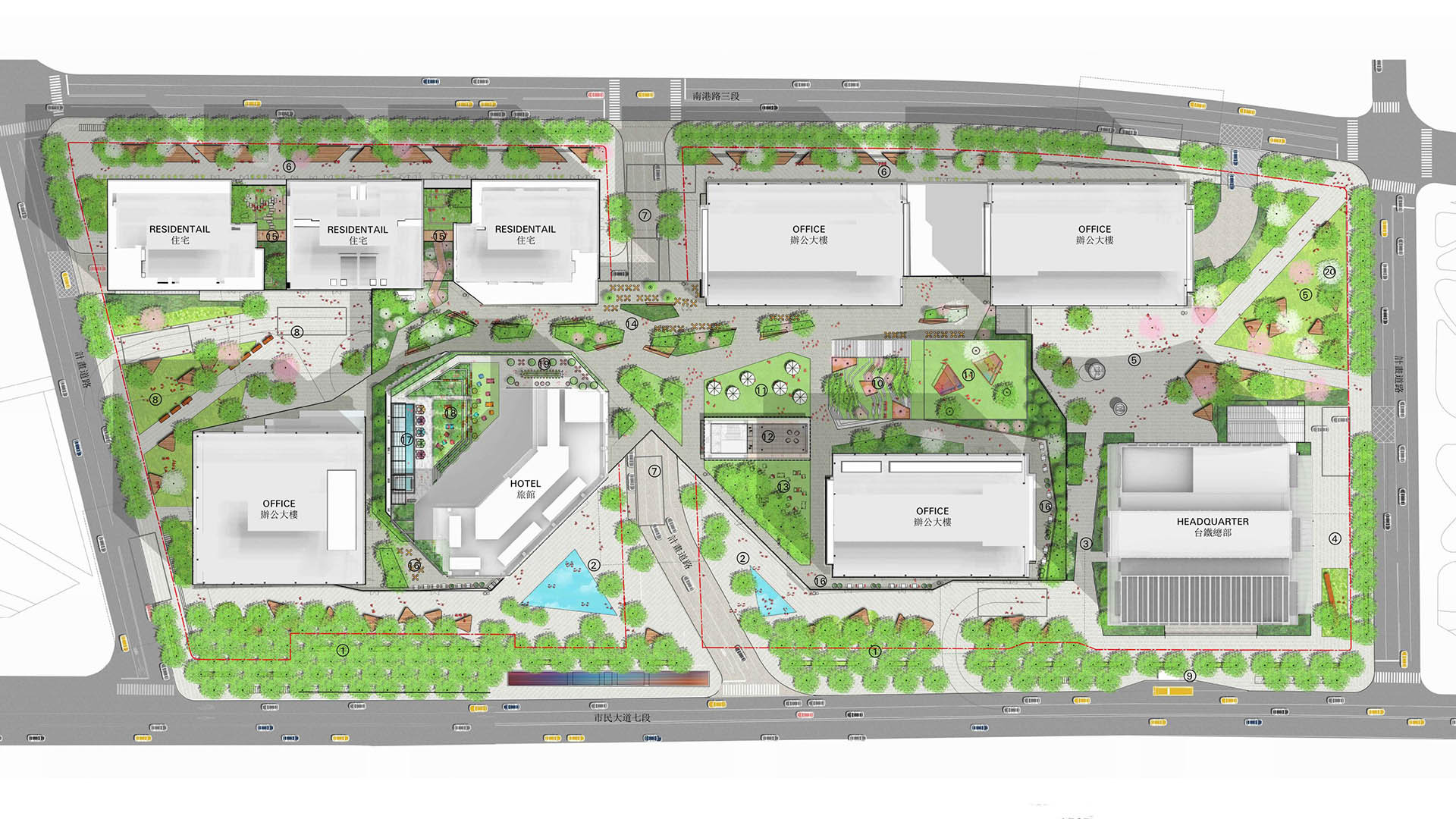 Nangang Train Yard_CGIT001_Overall plan