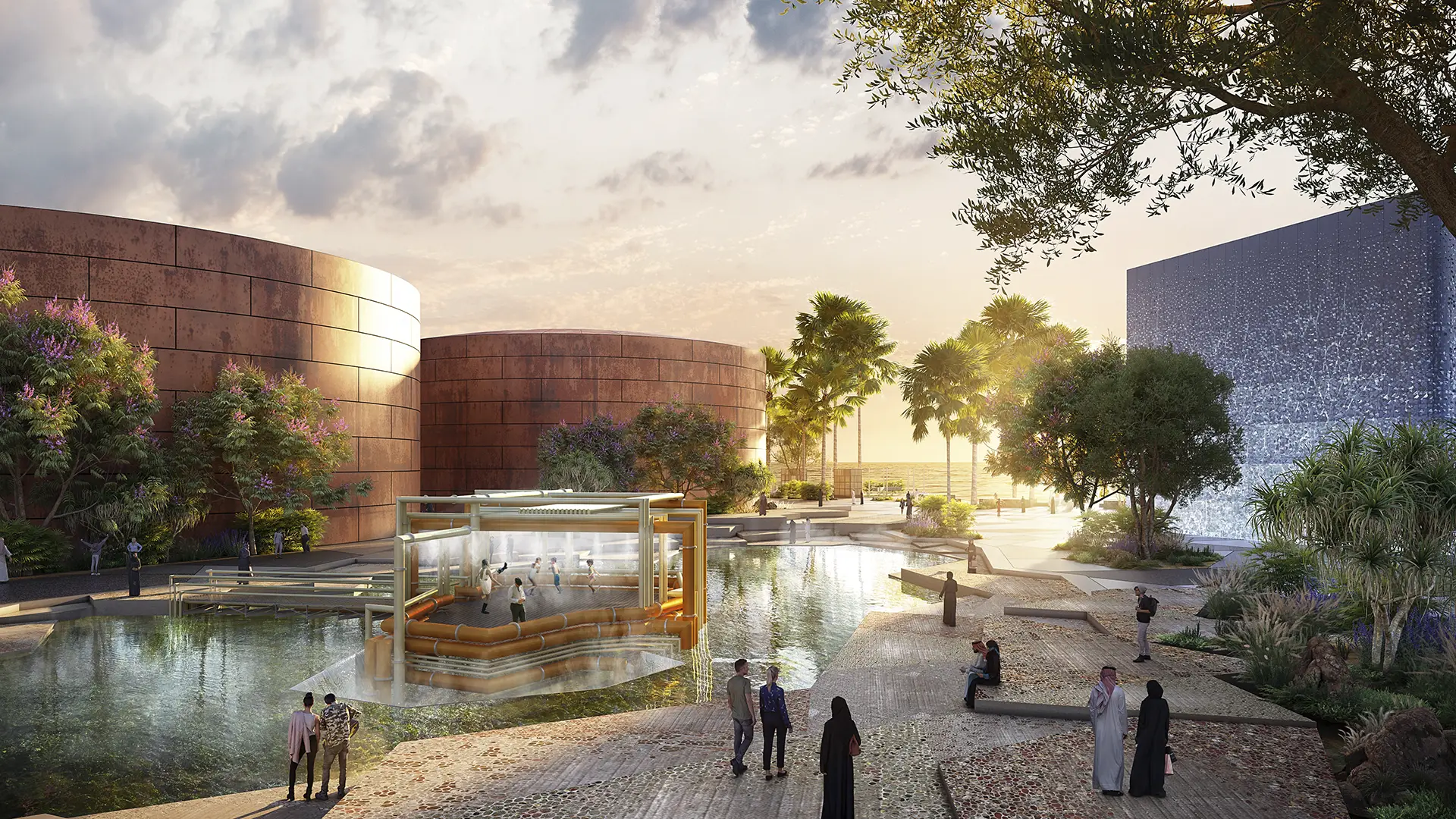 Jeddah Central District_Water Feature