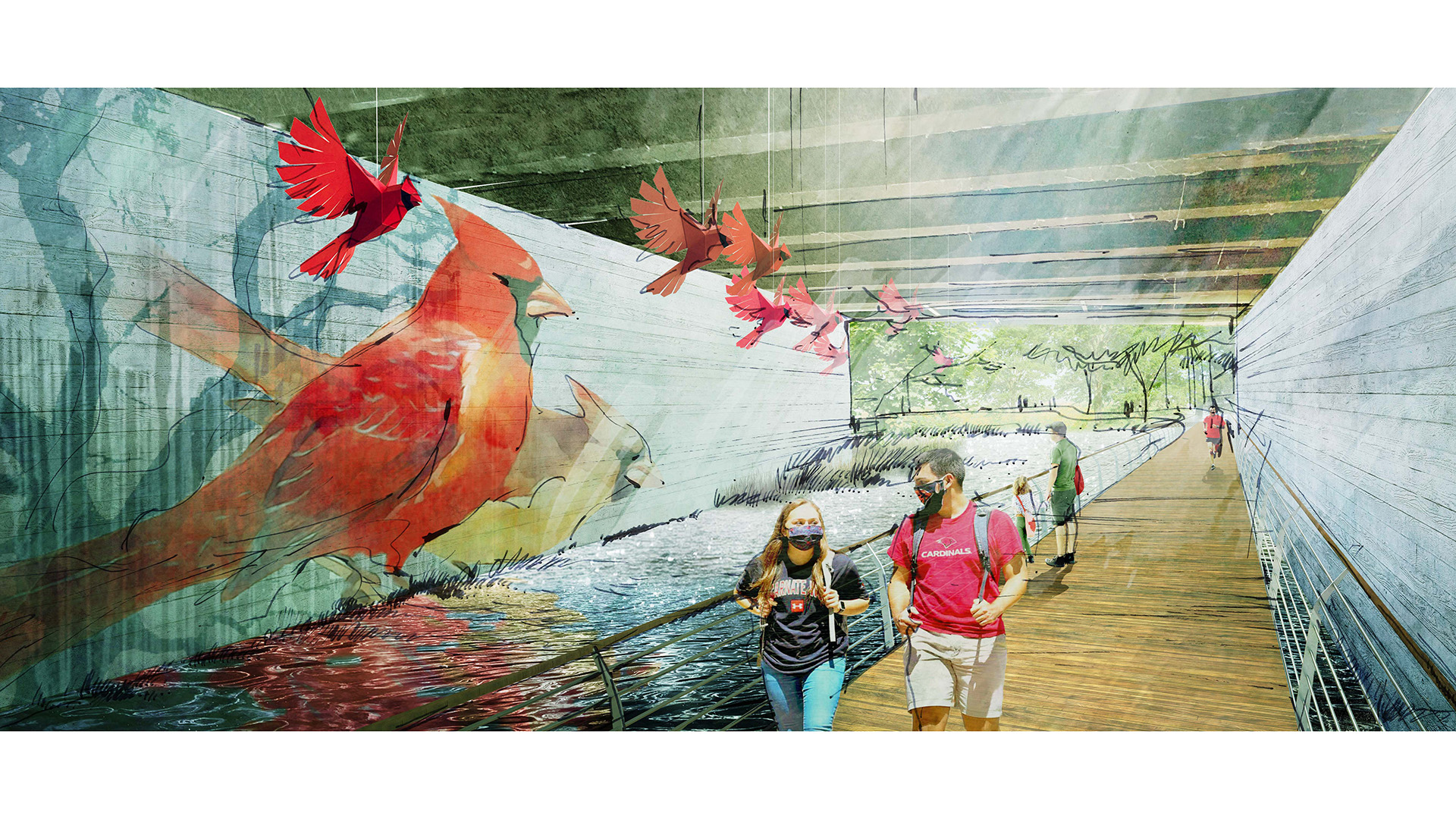 San Antonio Spirit Reach Underpass Crossing